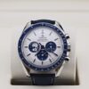 Pre-owned moonphase wrist watch with dark dial