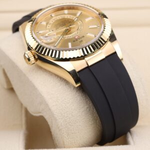 Pre-owned stainless steel chronograph watch