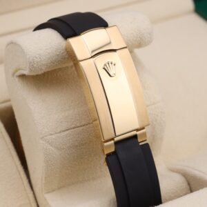 Used Swiss made mechanical watch on wrist