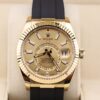 Pre-owned stainless steel chronograph watch