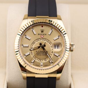 Pre-owned stainless steel chronograph watch