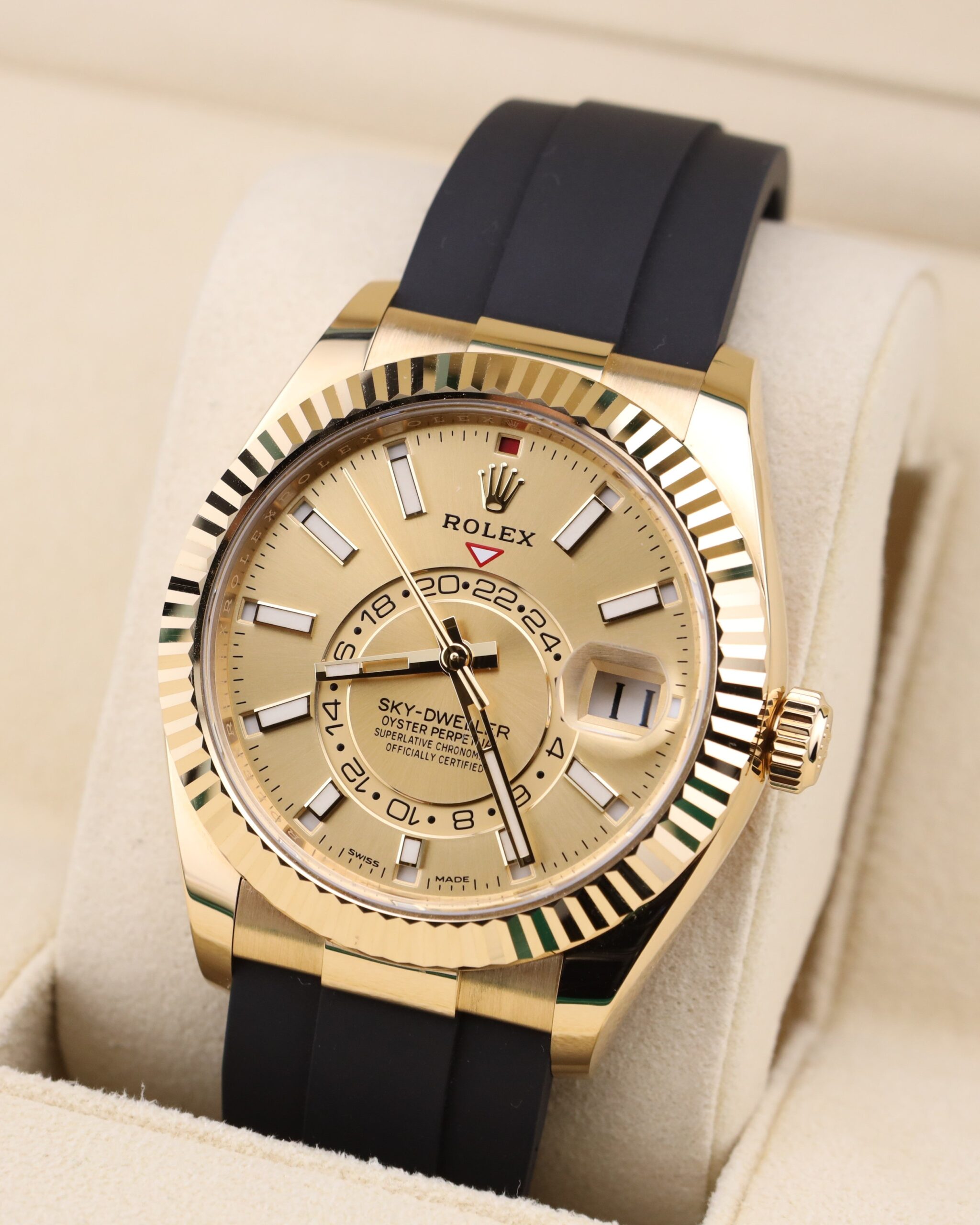 Used Swiss made mechanical watch dial