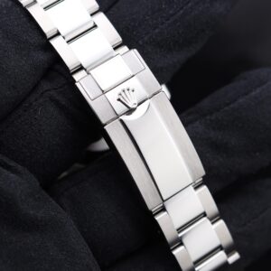 Pre-owned stainless steel chronograph watch