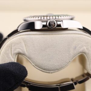 Pre-owned stainless steel chronograph watch