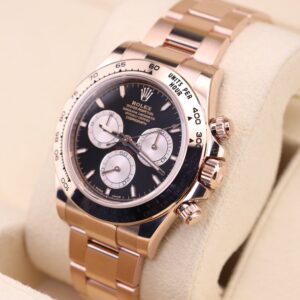 Men's vintage dress automatic watch close-up