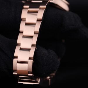 Vintage diver mechanical watch close-up