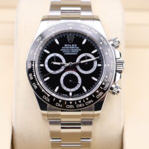 Men's vintage dress automatic watch close-up