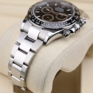 Pre-owned moonphase wrist watch with leather strap
