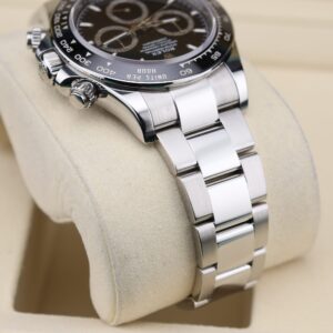 Men's vintage dress automatic watch close-up