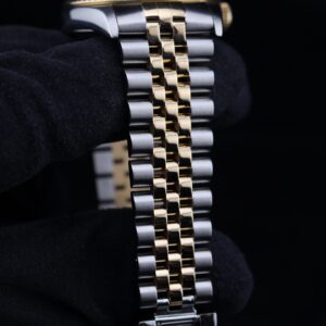 Pre-owned stainless steel chronograph watch