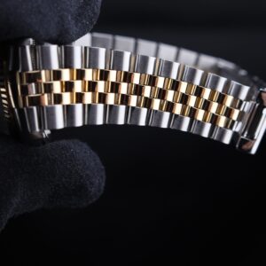 Pre-owned stainless steel chronograph watch