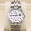 Pre-owned stainless steel chronograph watch