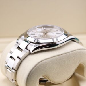 Pre-owned stainless steel chronograph watch