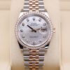 Full view of diamond accented ladies watch
