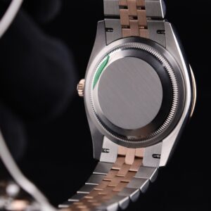 Close-up of pre-owned ladies watch with diamond accents
