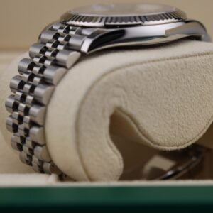 Pre-owned moonphase wristwatch in detail