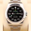 Rolex Air King black dial watch