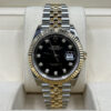 Pre-owned two-tone automatic dress watch with diamond accents