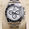 Pre-owned Rolex Daytona chronograph with white dial