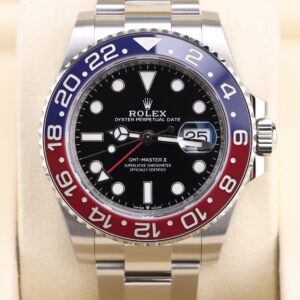Luxury pre-owned GMT automatic watch with Oyster bracelet