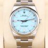 Rolex Oyster Perpetual 36 with turquoise blue dial