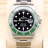 Green bezel vintage sport automatic timepiece